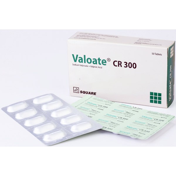 VALOATE CR 300mg  Tab.